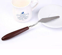 EVINIS 5 unidades de acero inoxidable. Cuchillo, espátula, paleta para mezclar pintura, set rascador, herramienta de eliminación de impresión 3D. - Arteztik