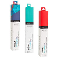 Paquete de hojas de transferencia de tinta infusible Cricut (rojo floral tropical) - Arteztik