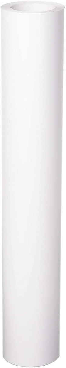 JANDJPACKAGING Vinilo permanente blanco – Vinilo blanco mate de 12 pulgadas  x 65 pies para Cricut, Rollo de vinilo adhesivo para Cricut, Silhouette