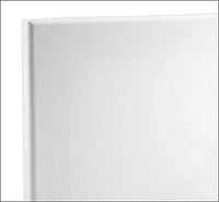 Practica - Lienzo para pintar, libre de ácido. Lienzo de algodón económico, 2 unidades, múltiples tamaños, Blanco, 16x20 - Arteztik