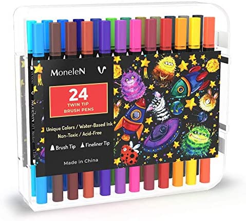  Arrtx Juego de marcadores de dibujo y 72 lápices de colores, marcadores  profesionales y bolígrafos para adultos, colorear, dibujar, ilustrar,  diseño : Arte y Manualidades