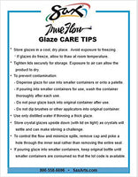 Sax True Flow Colorburst vidriados – 1 pinta – Negro Opal - Arteztik