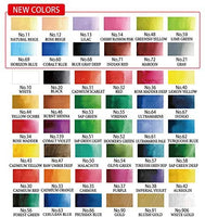 Kuretake Gansai Tambi Serie 36 Colores - Arteztik