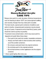 Set de pinturas acrílicas Sax True Flow (12 unidades, colores varios) - Arteztik