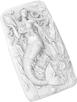 Molde de jabón de silicona de sirena DIY Craft Art hecho a mano jabón vela vela vela molde (1) - Arteztik