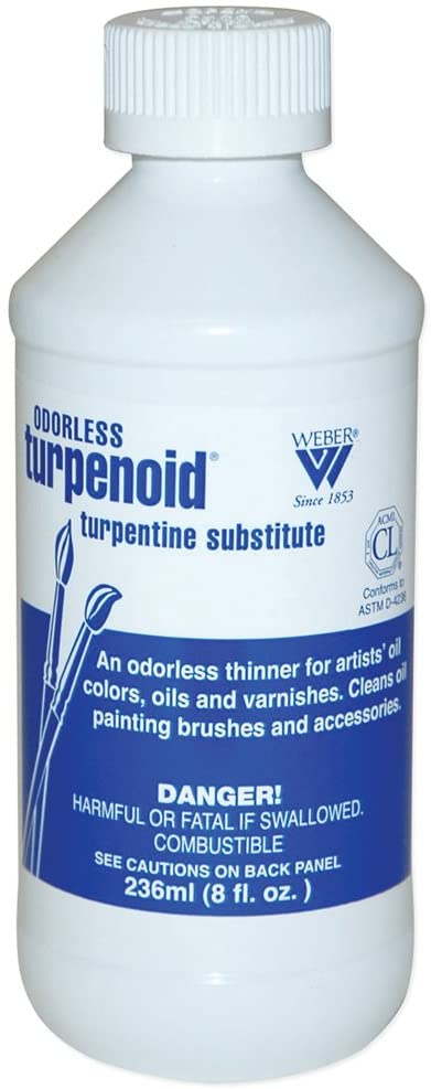  Weber Odorless Turpenoid, 1 Gallon (128 Fl. Oz.)/3.79L Bottle,  1 Each