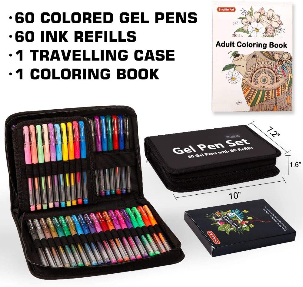 N/A Lápices de colores, juego de lápices de colores de dibujo de arte fino,  caja de regalo, lápices de colores, suministros de arte (color A: A)