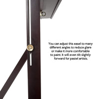 Artista H-Frame Studio Easel | Home caballete de visualización – Soho - Arteztik