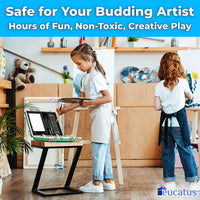 Todo en uno, juego de 25 piezas de pintura al óleo con juego de pinturas, pinceles, caballete de mesa, paleta y accesorios en estuche de transporte resistente. Ideal para adultos, adolescentes, niños a partir de 10 años para Navidad