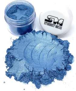 Pigmento en polvo de mica de grado cosmético de pigmentos de perla para colorear slime, resina epoxi, fabricación de jabón, colorante para tinte metálico epoxi polvo Stardust Micas y Micas cosmética - Arteztik