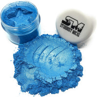 Pigmento en polvo de mica de grado cosmético de pigmentos de perla para colorear slime, resina epoxi, fabricación de jabón, colorante para tinte metálico epoxi polvo Stardust Micas y Micas cosmética - Arteztik
