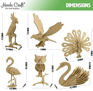 Hands Craft - Juego de rompecabezas de madera 3D - Arteztik