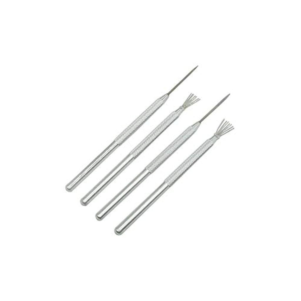Set De 5 Herramientas Para Arcilla Y Cerámica – Agujas De Alambre, Texturizadores, Ideales Para Manualidades Y Escultura