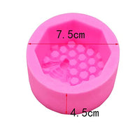 Paquete de 2 moldes de silicona para abejas de cerveza de abeja para manualidades en 3D, velas de cera de abeja, artcrafts, moldes de arcilla de polímero - Arteztik
