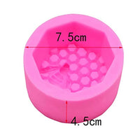 Paquete de 2 moldes de silicona para abejas de cerveza de abeja para manualidades en 3D, velas de cera de abeja, artcrafts, moldes de arcilla de polímero - Arteztik