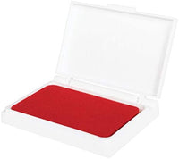 Almohadilla para sello lavable, rojo por Center Enterprises - Arteztik
