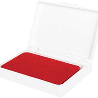 Almohadilla para sello lavable, rojo por Center Enterprises - Arteztik