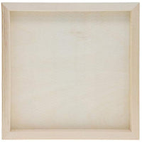 Paneles de madera para pintar, lienzo de madera (10 x 10 pulgadas, 6 unidades) - Arteztik
