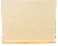 Caballete de mesa de madera maciza para estudio, pintura de escritorio de madera de pino resistente, mesa de dibujo, tabla de dibujo y caballete de exhibición. - Arteztik
