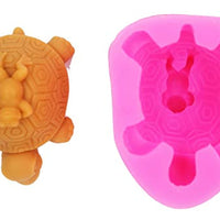 longzang Tortugas de mar molde s269 Craft Art silicona jabón molde Craft Moldes Bricolaje hecho a mano jabón moldes - Arteztik