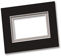 Alvin mat117 – 50 Mat y dibujo Junta de superficie lisa blanco y negro 15 x 20 - Arteztik
