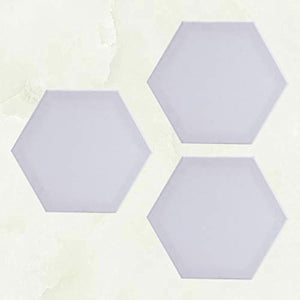 Exceart - Juego de 3 paneles de lienzo para pintar, lienzo hexagonal, lienzo para pintar, lienzo estirado, acrílico - Arteztik