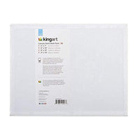 KINGART 830-28 Multi Pack | 28-Pack (7 cada uno-5x7, 8x10, 9x12, 11x14) Paneles de lona, color blanco 28 piezas - Arteztik
