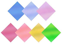 BK Holographic Opal Craft Adhesive Vinyl Sheets(12"X12"), 7 Colors Sticker Vinyl Bundle, Suitable for All Cutting Machines, Ideal for Decal, Craft Cutters, Stickers (Rainbow) - Arteztik
