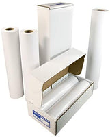Alliance CAD rollos de papel, 24" x 150', 96 brillante, 20 lb – 4 rollos por caja – rollos de tinta Jet Bond con núcleo de 2" - Arteztik
