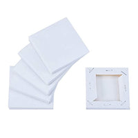 PH Pandahall 12 piezas Mini paneles de lona estirada Mini de 3" x 3" Panel de lona para pintar manualidades dibujo - Arteztik
