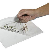 Rollo de cinta de transferencia acrílica termoadhesiva de 10 pies x 11 pulgadas para pegar con plancha, fácil de usar en prensa de calor - Arteztik