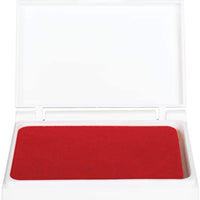 Almohadilla para sello lavable, rojo por Center Enterprises - Arteztik