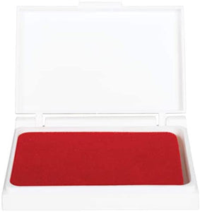 Almohadilla para sello lavable, rojo por Center Enterprises - Arteztik