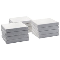 MD comercio paquete de 12 Mini paneles de lona Set para pintar dibujo de manualidades (4 x 4 inch) - Arteztik
