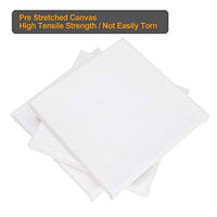 Starvasst - Paneles de lona (6.0 x 6.0 in, 24 unidades, algodón, preestirados, pequeños lienzos en blanco, para pinturas, manualidades, pequeños acrílicos, proyectos de arte al óleo - Arteztik
