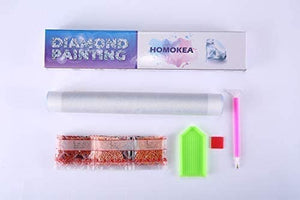 Diamond Dots Bead Art para adultos Colorido Rainstone Diamond Kits Color Jirafa - Arteztik