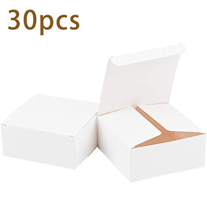 PH PandaHall 30 cajas de jabón, cajas de embalaje de cartón para jabón, cajas de regalo para hacer dulces, cajas de embalaje de regalo, cajas de regalo para dulces, 3.5 x 3.5 x 1.5 pulgadas - Arteztik