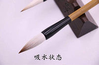 Pluma de caligrafía japonesa china, pluma de dibujo, pluma de lana, mezcla de lana, tamaño mediano - Arteztik
