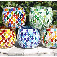 F Fityle 250 piezas de muchos colores cuadrados azulejos de mosaico de vidrio para hacer mosaico artesanía, multicolor - Arteztik