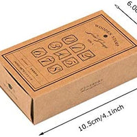 Dizdkizd 19 piezas de sellos de goma de madera, plantas y flores, decoración de madera montada sellos de goma para manualidades, tarjetas y álbumes de recortes - Arteztik