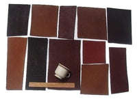 chatarra encaje piel Vacuno Mixed rectangular piezas 4 SF 2 libras - Arteztik
