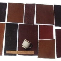 chatarra encaje piel Vacuno Mixed rectangular piezas 4 SF 2 libras - Arteztik