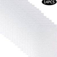 Paquete de 14 paneles de lienzo, sin ácidos, tablas de lienzo para artistas, suministros de arte de Academia, paquete de valor, paneles de lienzo en blanco - Arteztik