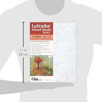 C&T PUBLISHING Lutradur - Hojas de medios mixtas (8.5 x 11.0 in, 10 unidades) - Arteztik