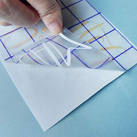 Rollo de cinta de vinilo transparente de transferencia de papel de 1 x 10 pies - Arteztik