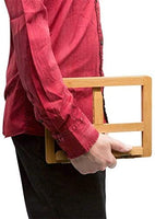 Creative Mark Tao posición de 5 ajustable computadora de madera caballete de mesa de bambú & dibujo Soporte Se Ajusta fácilmente en Mochilas o bolsa bags- Color Natural - Arteztik
