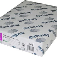 Springhill vitela Bristol gris 67 # Cover 8.5"x11" 250 hojas - Arteztik