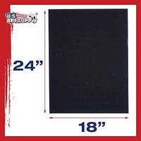 US Art Supply 11 x 14 inch Calidad Profesional sin ácidos Perfil lona 6-Pack – 3/4 12 onza PRIMED Gesso – (1 Full Caso de 6 Individuales Lienzos) - Arteztik
