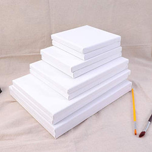Healifty - 10 paneles de lienzo para pintura al óleo y pintura al óleo - Arteztik