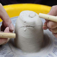Ioffersuper 6 cortadores de alambre de arcilla con mango de madera, fácil de usar, herramientas de corte de alambre de acero para queso, plastilina, línea de barro de arte, cerámica, cerámica, escultura, cerámica, herramientas de corte de cerámica, sumini - Arteztik
